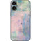 Rose Quartz & Serenity Abstract iPhone 16 Plus Skin