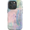 Rose Quartz & Serenity Abstract iPhone 16 Pro Max Magsafe Impact Case