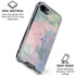 Rose Quartz & Serenity Abstract iPhone 16e Clear Case