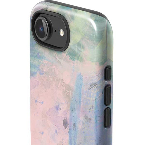 Rose Quartz & Serenity Abstract iPhone 16e Impact Case