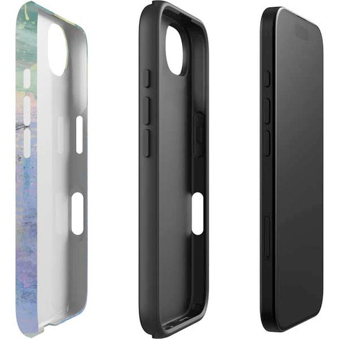 Rose Quartz & Serenity Abstract iPhone 16e Impact Case