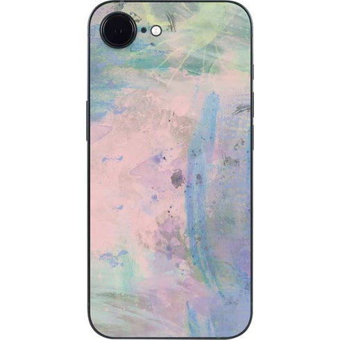 Rose Quartz & Serenity Abstract iPhone 16e Skin