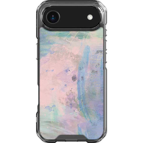Rose Quartz & Serenity Abstract iPhone 17 Air Clear Case
