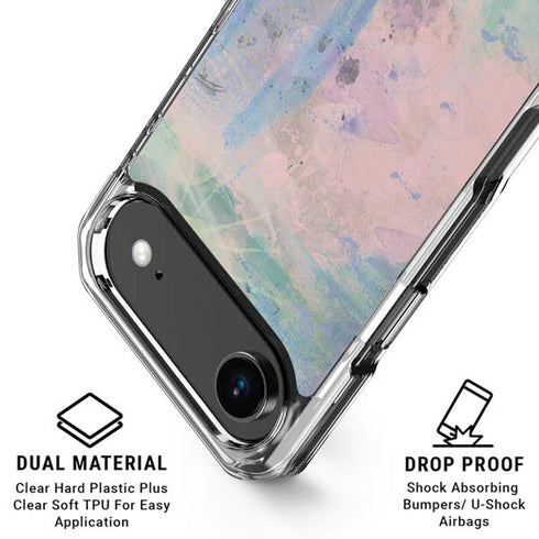 Rose Quartz & Serenity Abstract iPhone 17 Air MagSafe Case