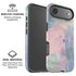 Rose Quartz & Serenity Abstract iPhone 17 Air Magsafe Impact Case