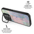 Rose Quartz & Serenity Abstract iPhone 17 Kickstand Case