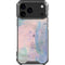 Rose Quartz & Serenity Abstract iPhone 17 Pro Max Clear Case
