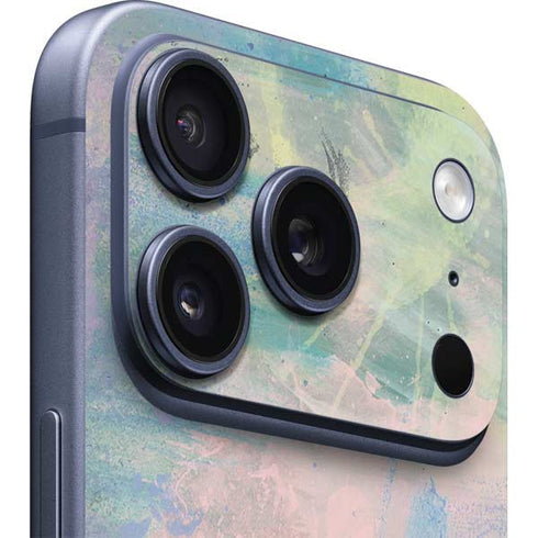 Rose Quartz & Serenity Abstract iPhone 17 Pro Max Skin