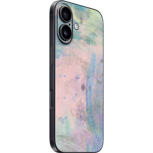 Rose Quartz & Serenity Abstract iPhone 17 Skin