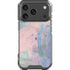 Rose Quartz & Serenity Abstract iPhone 18 Pro Clear Case