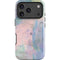 Rose Quartz & Serenity Abstract iPhone 18 Pro Impact Case