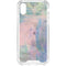 Rose Quartz & Serenity Abstract iPhone XS Clear Case