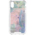 Rose Quartz & Serenity Abstract iPhone XS Clear Case