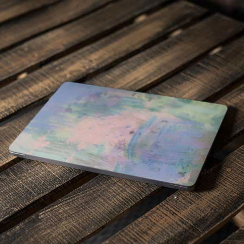 Rose Quartz & Serenity Abstract Apple MacBook Air Skin