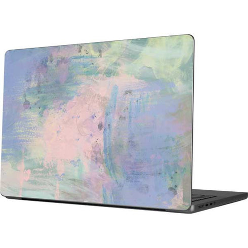 Rose Quartz & Serenity Abstract Apple MacBook Pro 14-inch Skin