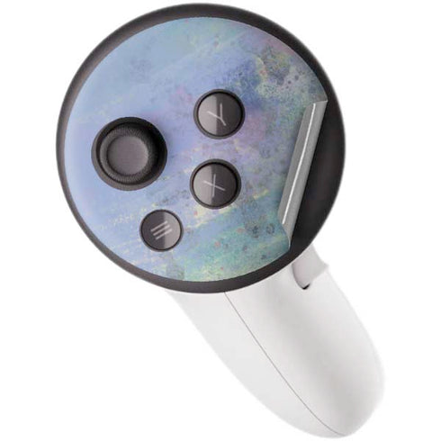 Rose Quartz & Serenity Abstract Meta Quest 3S Skin