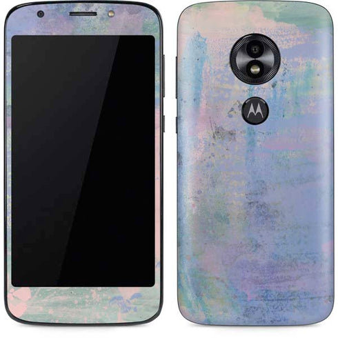 Rose Quartz & Serenity Abstract Moto E5 Play Skin