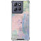 Rose Quartz & Serenity Abstract Moto G Play 5G (2025) Clear Case