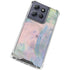Rose Quartz & Serenity Abstract Moto G Play 5G (2025) Clear Case