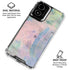 Rose Quartz & Serenity Abstract Moto G Power 5G (2024) Clear Case