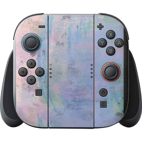Rose Quartz & Serenity Abstract Nintendo Switch 2 (2025) with Joy-Con Skin