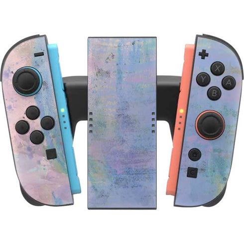 Rose Quartz & Serenity Abstract Nintendo Switch 2 (2025) Joy-Con Controller Skin