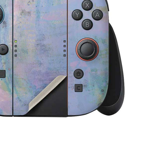 Rose Quartz & Serenity Abstract Nintendo Switch 2 (2025) Joy-Con Controller Skin