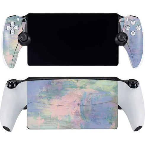 Rose Quartz & Serenity Abstract PlayStation Portal Remote Player Skin