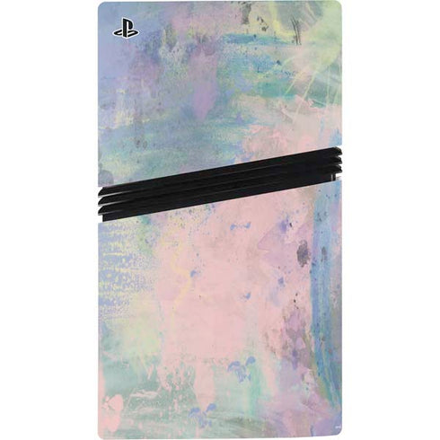 Rose Quartz & Serenity Abstract PS5 Pro Bundle Skin
