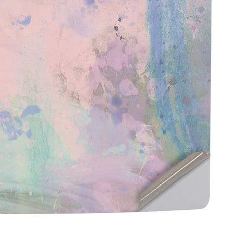 Rose Quartz & Serenity Abstract PS5 Pro Disk Console Skin