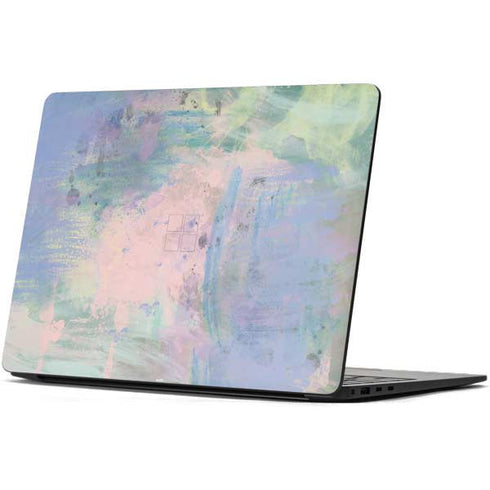 Rose Quartz & Serenity Abstract Surface Laptop 7 15in Skin