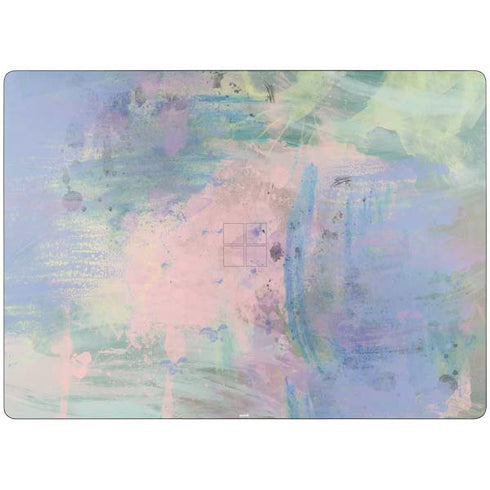 Rose Quartz & Serenity Abstract Surface Laptop 7 15in Skin