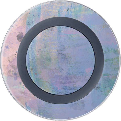 Rose Quartz & Serenity Abstract Wireless Charger Skin