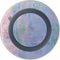 Rose Quartz & Serenity Abstract Wireless Charger Skin