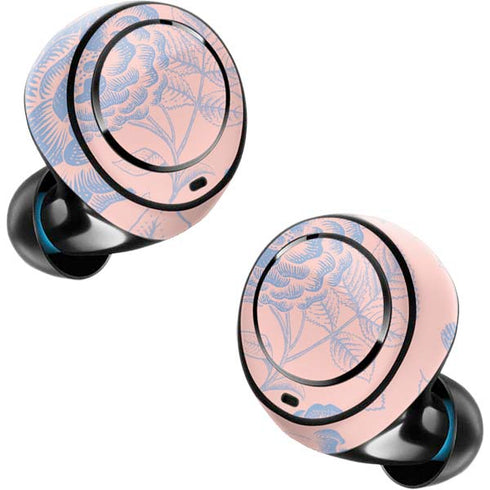 Rose Quartz & Serenity Floral Amazon Echo Buds Skin