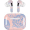 Rose Quartz & Serenity Floral AirPods Skins