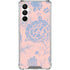 Rose Quartz & Serenity Floral Galaxy A16 5G Clear Case