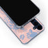 Rose Quartz & Serenity Floral Galaxy A35 5G Clear Case