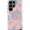 Rose Quartz & Serenity Floral Galaxy S23 Ultra Pro Case