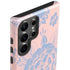 Rose Quartz & Serenity Floral Galaxy S23 Ultra Pro Case