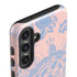 Rose Quartz & Serenity Floral Galaxy S25 Impact Case