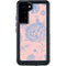 Rose Quartz & Serenity Floral Galaxy S24 Plus Waterproof Case