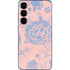 Rose Quartz & Serenity Floral Galaxy S25 Skin