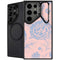 Rose Quartz & Serenity Floral Galaxy S25 Ultra Kickstand Case