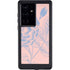 Rose Quartz & Serenity Floral Galaxy S24 Ultra Waterproof Case