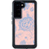 Rose Quartz & Serenity Floral Galaxy S24 Waterproof Case
