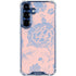 Rose Quartz & Serenity Floral Galaxy S25 Plus Clear Case