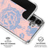 Rose Quartz & Serenity Floral Galaxy S26 Clear Case