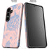 Rose Quartz & Serenity Floral Galaxy S26 Impact Case