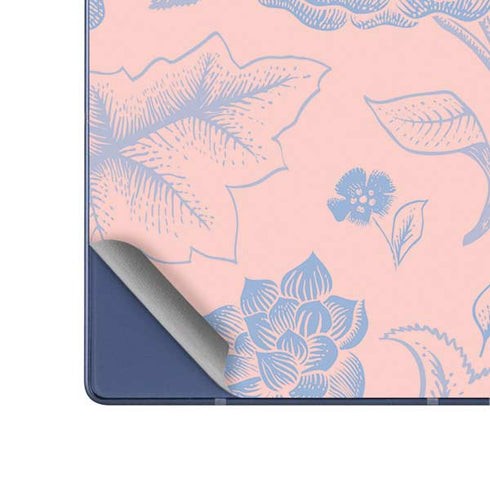 Rose Quartz & Serenity Floral Galaxy Z Fold6 Skin